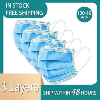 

Face Mask Anti Gas Dust Mouth Masks For Face Protector Protective Masks Masque Anti-pollution Disposable Facemask IN STOCK