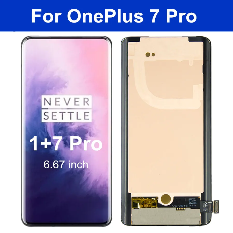 

6.67" Amoled For OnePlus 7 Pro LCD Display Screen+Touch Panel Digitizer Assembly For Oneplus 7Pro lcd Screen