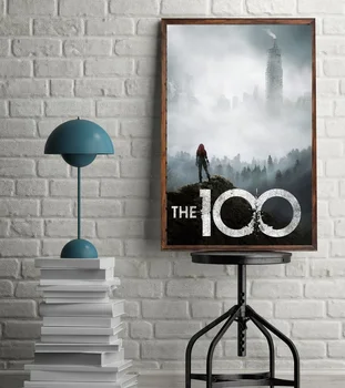 

The 100 Poster Season 5 TV Series Art silk poster painting Poster Wall Decor
