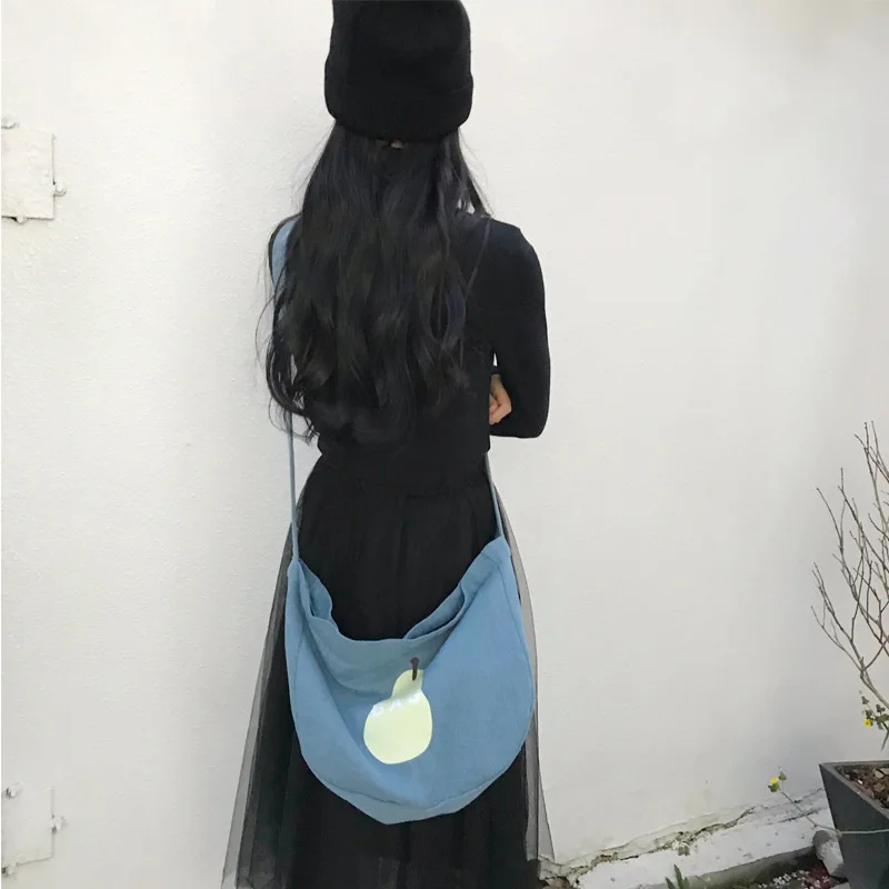 Стиль энергичная ковбойская фруктовая груша художественная Холщовая Сумка на одно плечо сумочка-мессенджер для шопинга