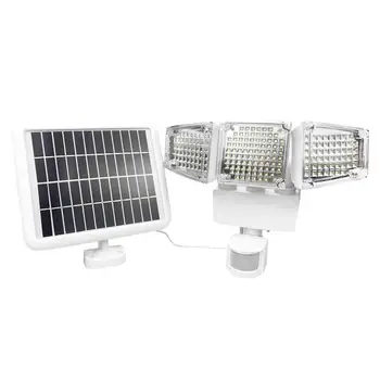

SOLLED 1000lm 188led Light Solar Garden Induction Lamp Waterproof Three-head Wall Lamp