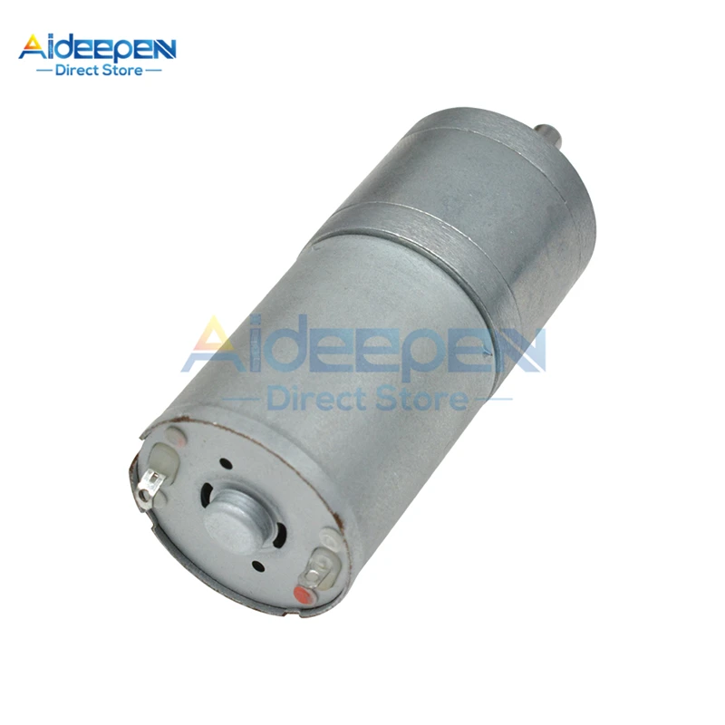 25GA370 DC 12V микро-металлическая передача двигателя Низкая скорость высокий крутящий момент 5/10/15/30/60/100/150/200/300/400/500/600/1000/1200 об/мин