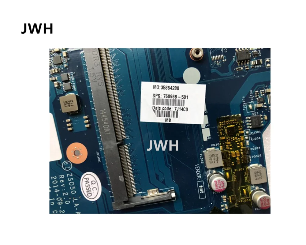 Для hp 15T-R 15-R материнская плата i5-4210U LA-A992P 760968-001 760968-501 760968-601 тестирование работы