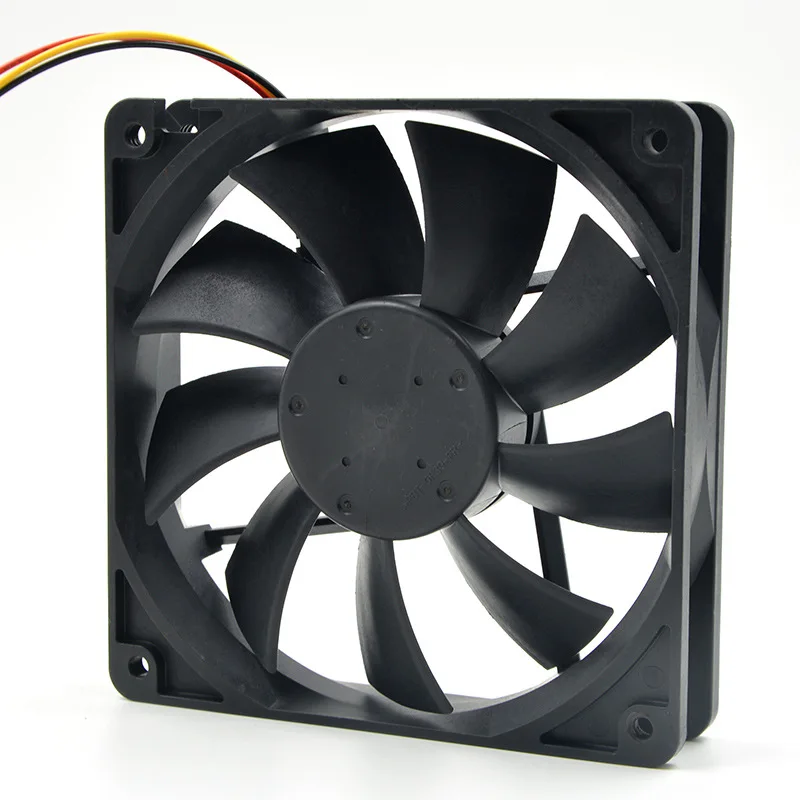Для НМБ 4710KL-05W-B59 120*120*25 мм 12 см 24V 0.38A инвертор 3-провод вентилятора