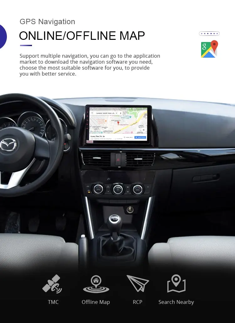 Perfect LJDA 9 Inch 2 DIN Anrdroid 9.1 Car Multimedia Player For Mazada cx-5 2014 2015 WIFI GPS Navigation Radio Stereo 2GB RAM Headunit 7