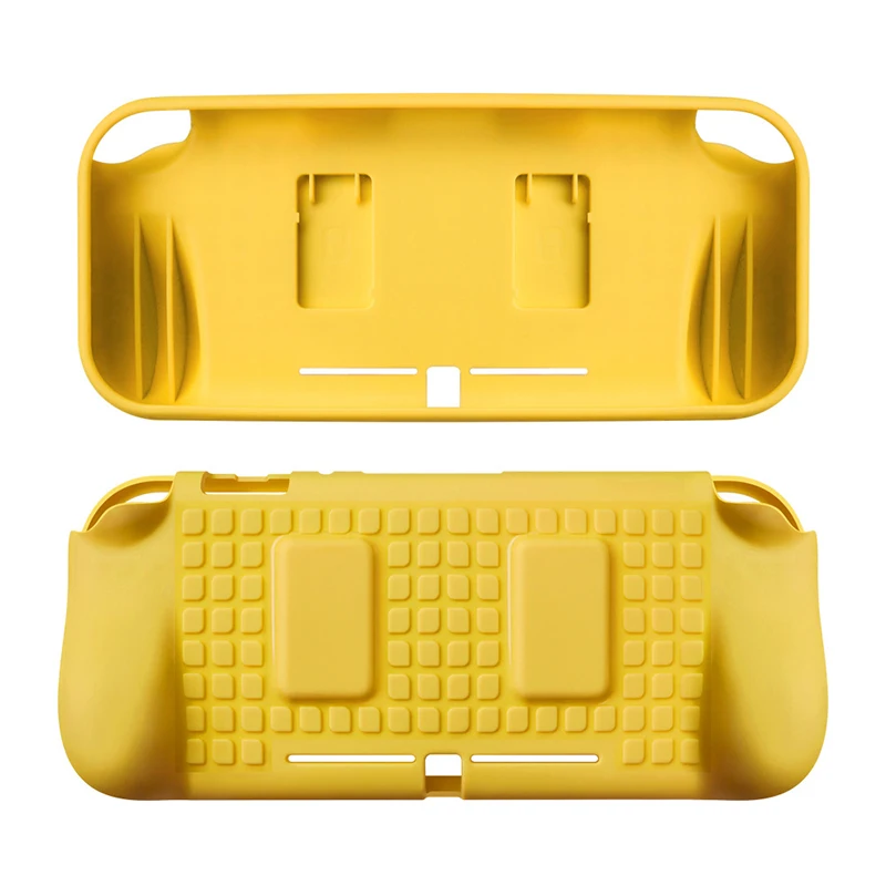 Защитный чехол для kingd Switch Lite Mini, мягкий силиконовый чехол для рук, чехол для игровой карты, TPU для kingd, геймпад NS, чехол - Цвет: Цвет: желтый