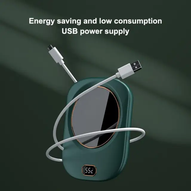 Usb -Fűtés Meleg Csésze Szőnyeg Állandó Hőmérsékletű Alátét 3 Digitális Kijelző Beállítása Időzítő Fűtőberendezés Az Ivó Kellékekhez - Image 5