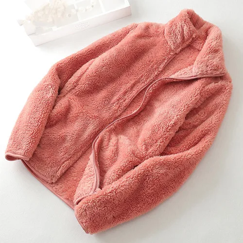 Most effective  2019 New Winter Autumn Women's Soft Fleece Hoodies Jackets Fashion Casual Long Sleeve Windproof Coa