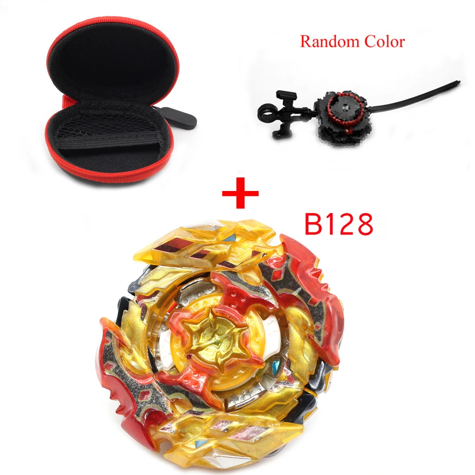 B-150 B-149 B-148 Beyblade Burst Прядильный механизм Bayblade битва игрушки металла 4D Beyblade пусковая площадка дети подарок на Рождество, Хэллоуин - Цвет: B128(red) Launcher