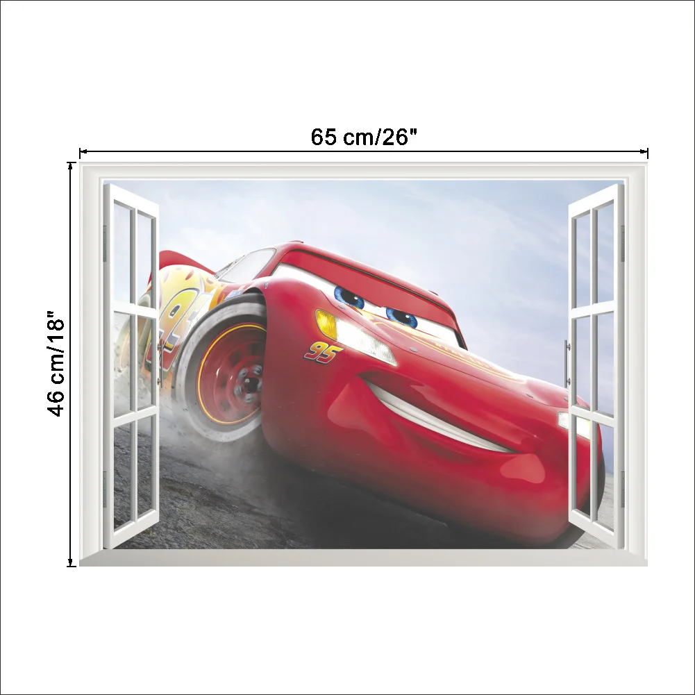 New Style Car General Mobilization 3D CHILDREN'S Room Bedroom Kindergarten BOY'S Baby Background Removable Wall Stickers