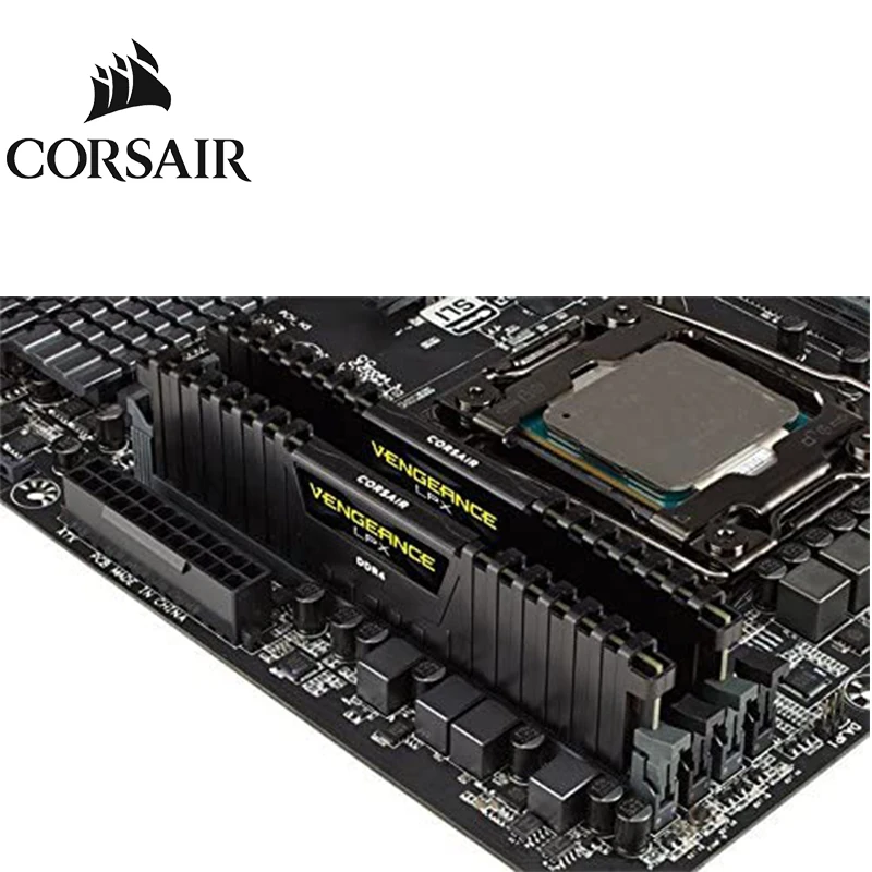 Corsair Vengeance LPX 128 ГБ (8X16 Гб) DDR4 2933 (PC4 23400) C16 1 35 V настольная память черный|Оперативная