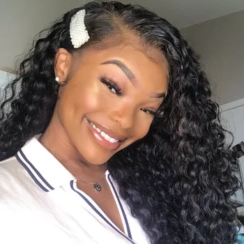 

Swinging Forest Lace Front Human Hair Wigs Water Wave 13x6 Frontal Wig Pre Plucked Brazilian Hair Wigs 180% Remy Hair