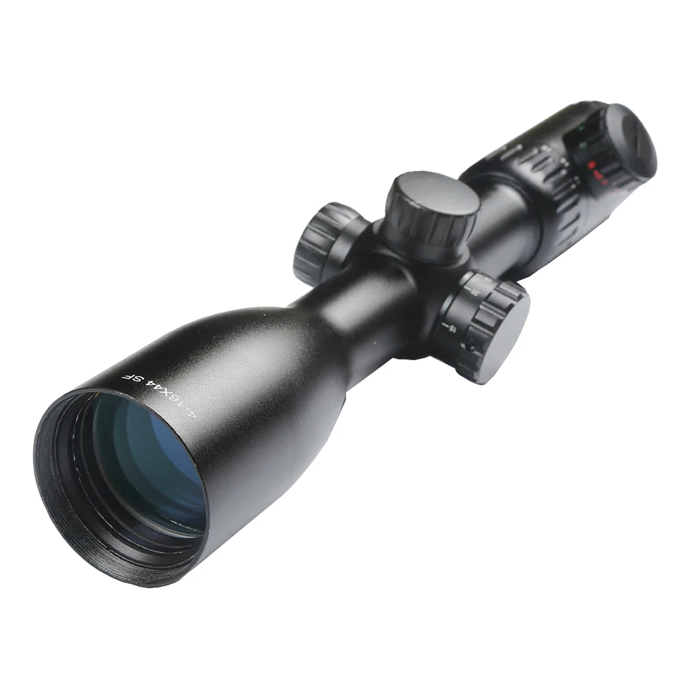 MIZUGIWA Red Green Illuminated Air Riflescope Hunting Tactical Scope 4-16X44SF Optics Sight For Long Range Hunting