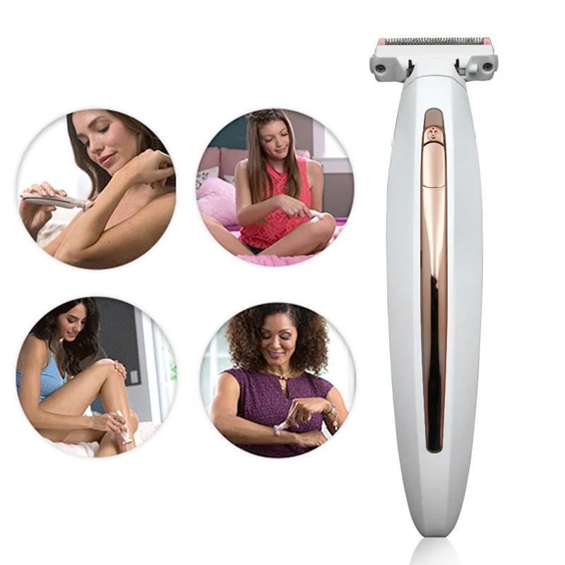 

Multi-function Facial Electric Shaver Body Razor One Machine Four with Clean Face Fast Shaving Trim Ear Nose Hair Trimming Mane