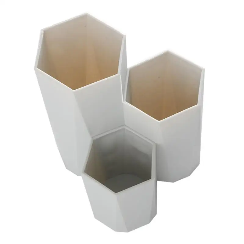 3 Lattices Makeup Brush Holder Storage Box Table Organizer Makeup Nail Polish Cosmetics Box Pen Holder Make Up Tools Kit 3 Lattices Makeup Brush Holder Storage Box Table Organizer Makeup Nail Polish Cosmetics Box Pen Holder Make Up Tools Kit