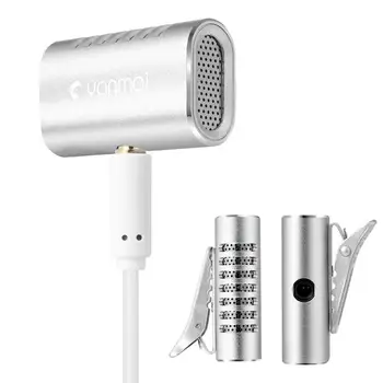 

R977 Business Lavalier Microphone Mobile Computer Small Microphone Double Condenser Microphone Condenser Microphone