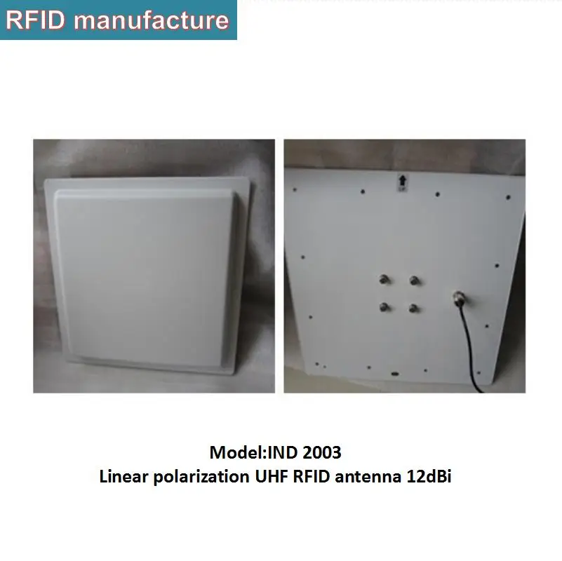 12Dbi антенна интегрированное считывание Rfid Доступа Управление карты УВЧ для дальних дистанций Rfid считыватель 15 м с карта на лобовое стекло образца - Цвет: 12dbi linear antenna