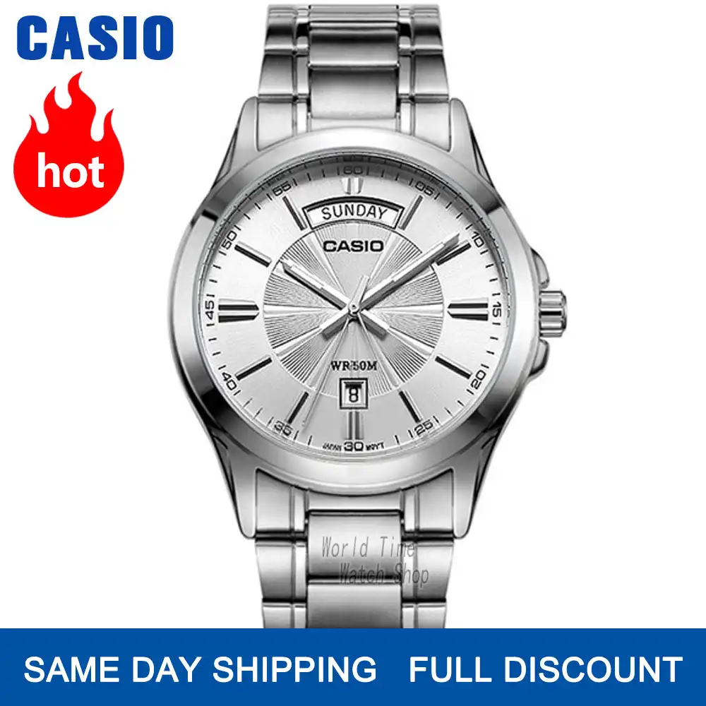 casio 50m watch