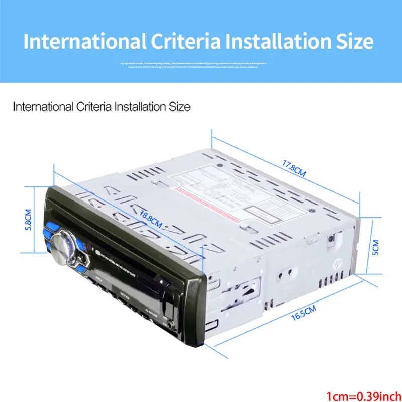 1 Din 12V автомобильный DVD CD плеер автомобиля MP3 стерео автомобиля Handfree Авторадио BT аудио
