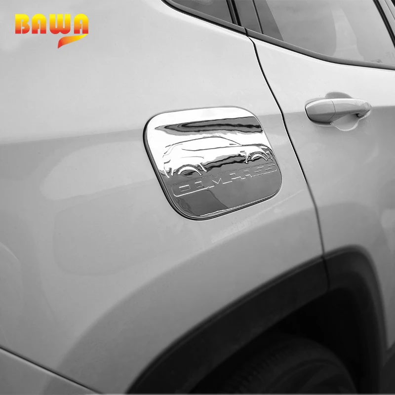 BAWA внешний масляный топливный бак крышка наклейки ABS аксессуары для Jeep Compass