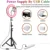 26 см RGB Selfie Ring Light Circle LED Fill Light Dimmable Lamp Trepied Makeup Photography RingLight Phone Stand Holder Штатив