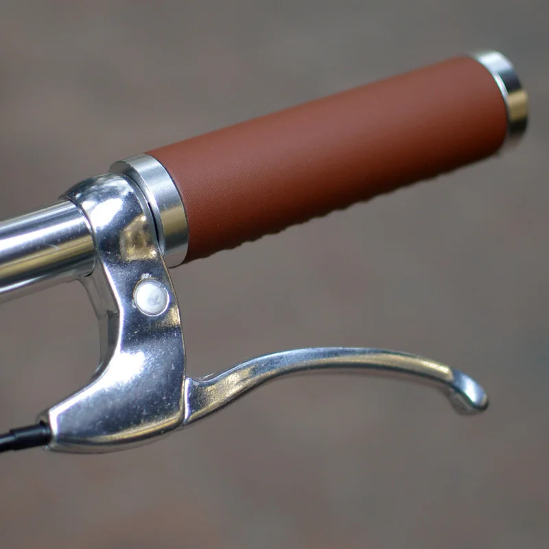 Bicycle Brake Handle Bicycle Brake Handle Aluminum Silver For Folding Bike Lever Modification Fixed Gear Fixie Accessories Road Cycling Vintage Retro
