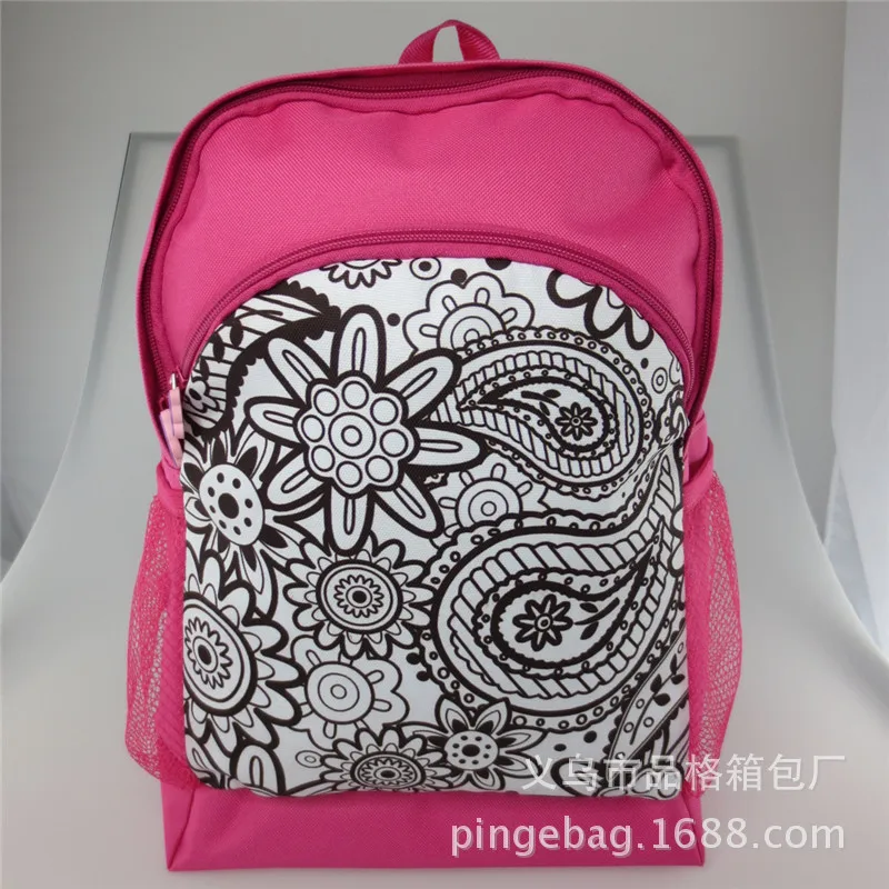 

Industry DIY School Bag Series Graffiti School Bag Students Painting Backpack DIY Backpack