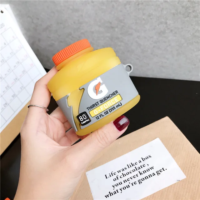 3D Dragon Chocolate Earphone Case for AirPods Pro Cute Chip Snack Bag Soft Silicone for Airpods 3 2 Case Protective Charging Box A4