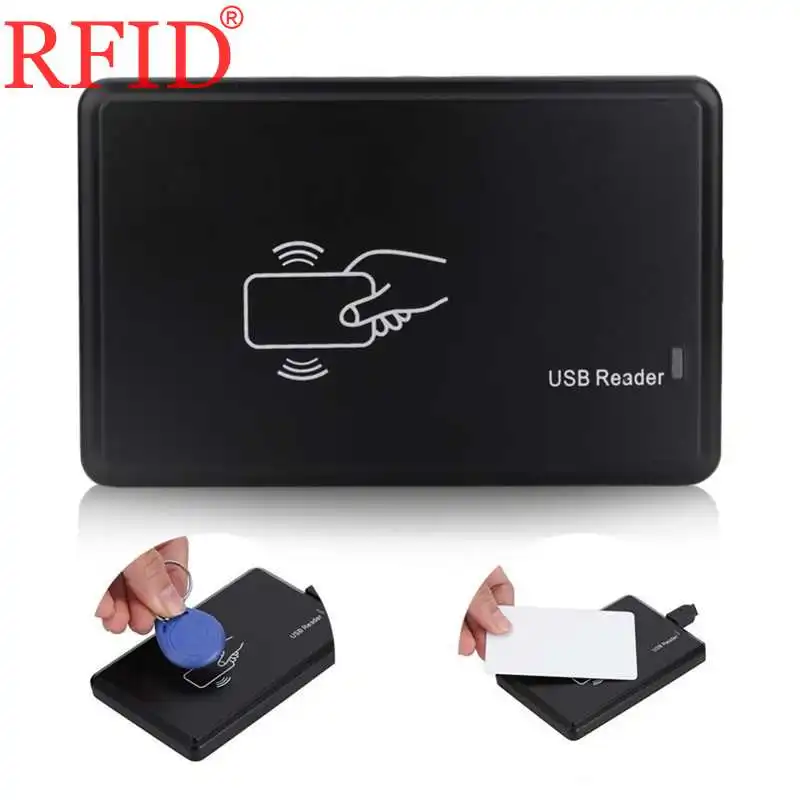 RFID 125 кГц EM4305 T5577 кардридер/Писатель Копир/Писатель программист дубликатор+ 5 шт. записываемые брелки брелок контроль доступа