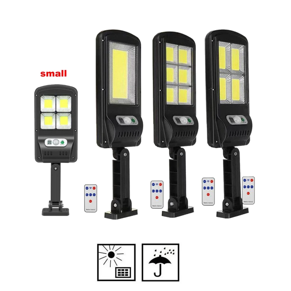 

Outdoor Solar Light remote 1-4pcs 48-128 LED Motion Sensor Lights Super Bright Security Night Flood Light 3 Mode remo floodlight