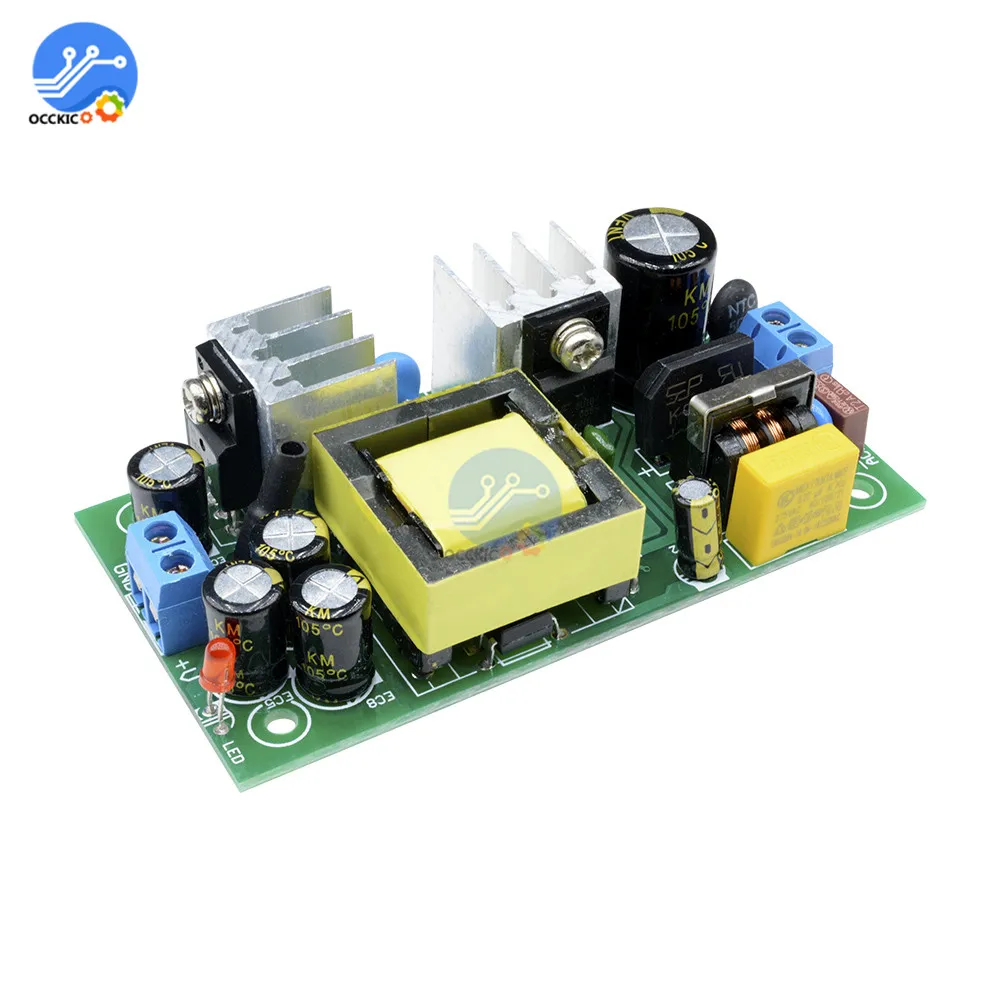 12V 2A 24W AC DC изолированный преобразователь питания 220V до понижающий переключатель