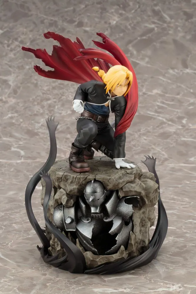 [Funny] 22cm Fullmetal Alchemist Auto Mail Edward Elric Alphonse Elric Japanese Manga PVC Action Figure Collectible Model Toy
