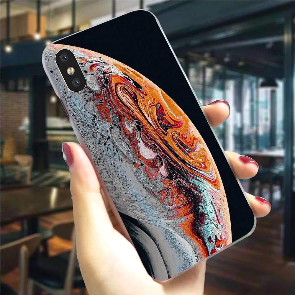 Красочный земной Марс планета Сатурн Телефон чехол для iphone 8 чехол 5 5S SE 6 6 S/6 6S Plus 7/7 8 Plus X XS XR Xs Max жесткий чехол - Цвет: K2522612