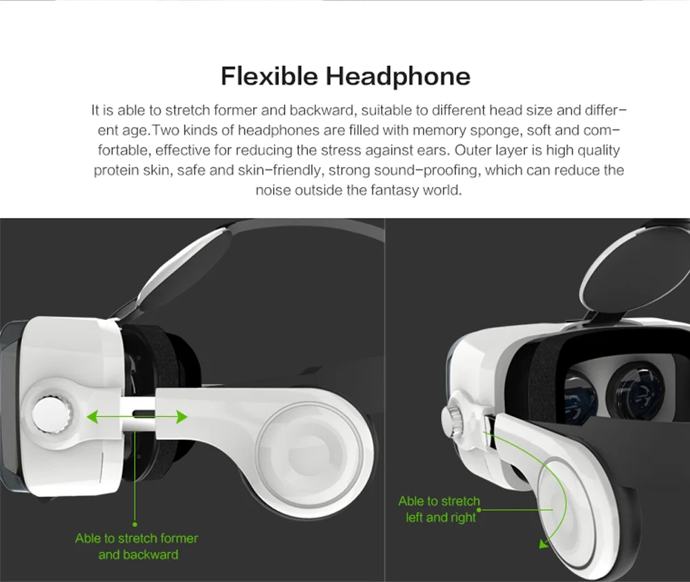 Bobovr z4 VR коробка Виртуальная реальность шлем очки 3D VR очки Мини Google картон VR коробка 2,0 BOBO VR для 4-6 'мобильного телефона