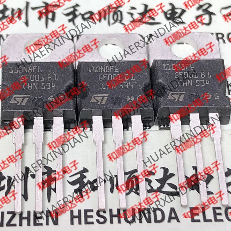 Новый оригинальный 110N8F6 STP110N8F6-220 80V 110A | Электронные компоненты и принадлежности