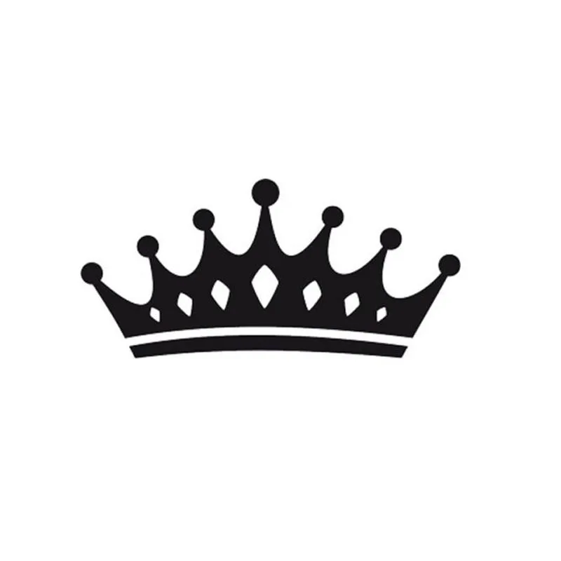 Vinyl-Removable-Cartoon-Wall-Sticker-Kids-Room-Queen-Crown-Wall-Decal-Headboard-Decoration