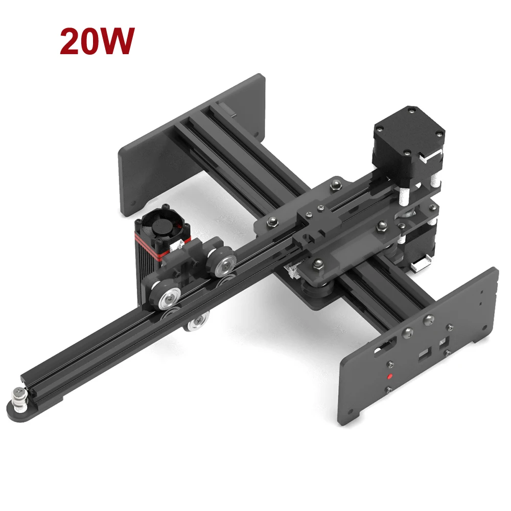 Cnc лазерный гравер лазерная гравировка машины 20 Вт мини резчик DIY Лазерный Резак по дереву маршрутизатор ЧПУ для металла дерева гравировальный станок - Цвет: 20W