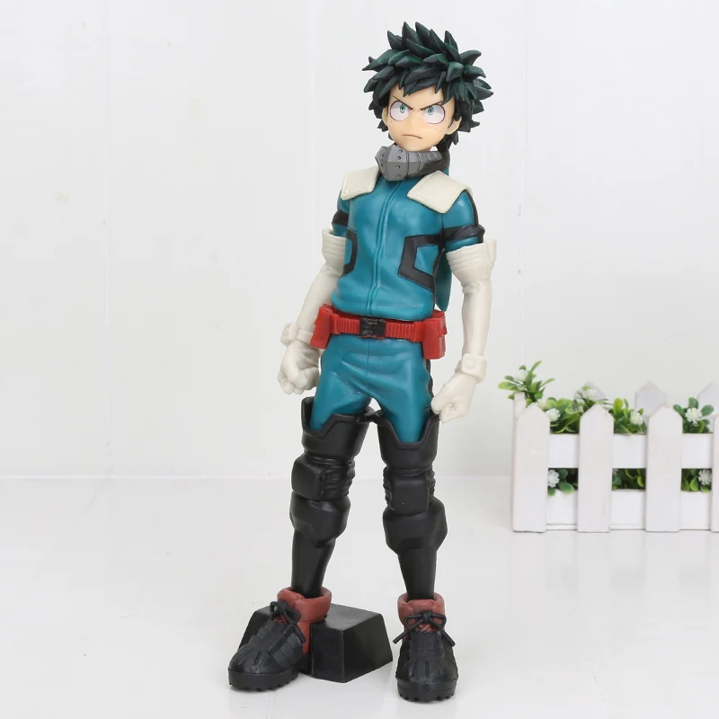 My Hero Academy The Amazing Heroes Figure Vol1. Smack Midoriya izku Katsuki Boku no Hero Academy модель фигурные игрушки 16 см - Цвет: 25cm green bag