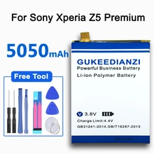 GUKEEDIANZI LIS1605ERPC мобильный телефон Новая батарея высокой емкости 5050 мАч для sony Xperia Z5P Z5 Plus Премиум Двойной E6883 E6853