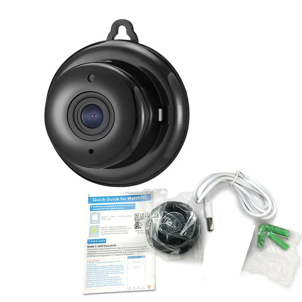 HD 1080P Wifi мини камера беспроводная IP Домашняя безопасность домашняя видео