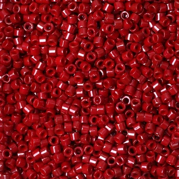

FAIRYWOO 5 Grams/Bag Miyuki Delica Seedbead 11/0 Dark Red Beads DB654 Women Jewelry Wholesale Lots Bulk Bundles Crystal Beads