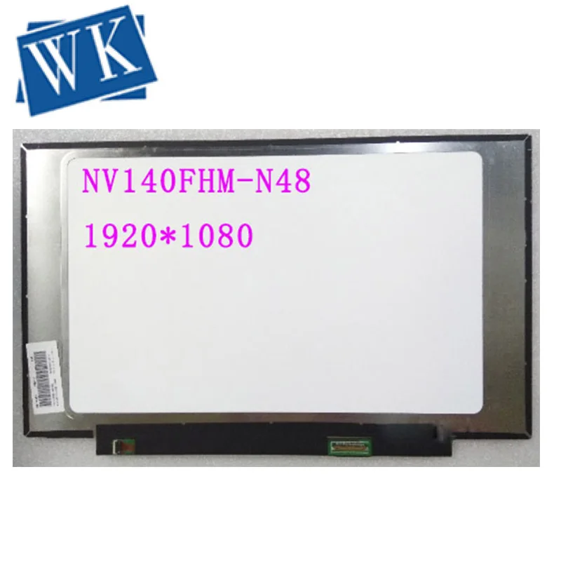 ЖК-экран для Boe IPS Матрица ноутбука 14 0 &quotFHD 1920X1080 30Pin NV140FHM N48 замена панели |