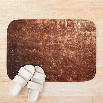 

Luxurious Copper Bath Mat Bath Mats Anti Slip Toilet Rug Kitchen Bedroom Carpet Custom Doormat Soft Bathroom Door Mat