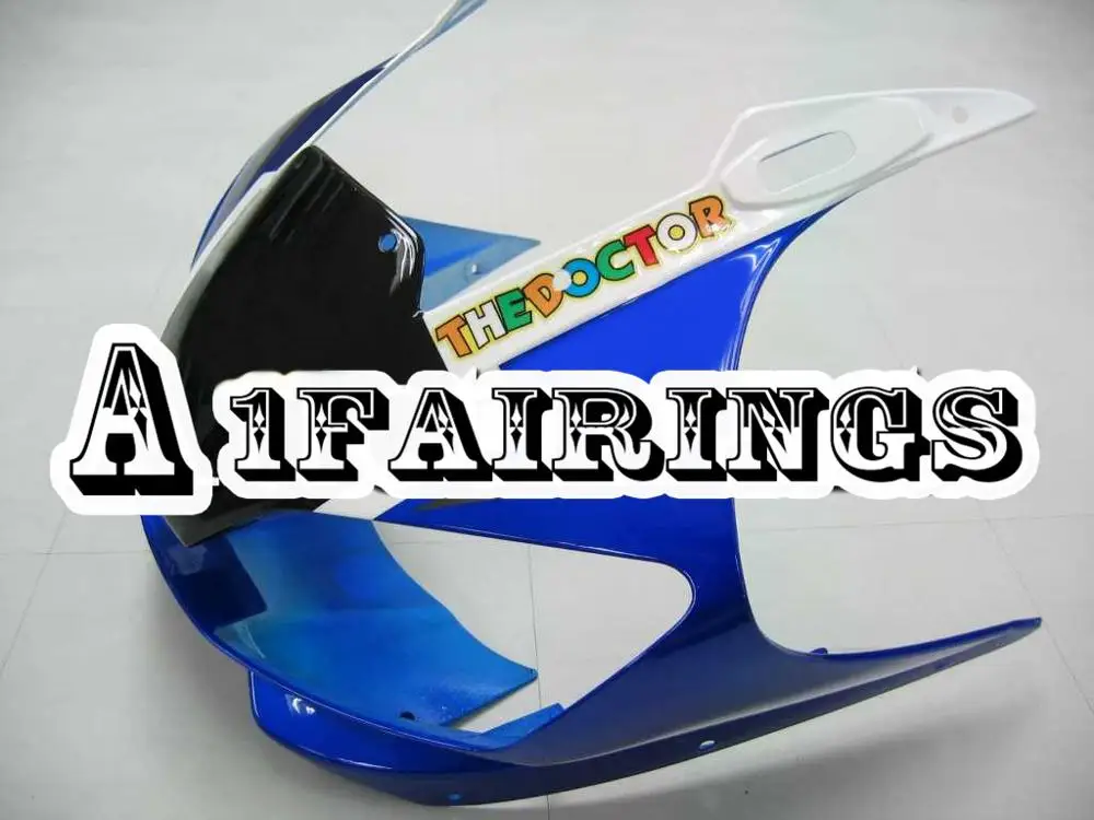 Белый красный Bluel Мотоцикл Обтекатели для Yamaha YZF600 R6 1998 1999 2000 2001 2002 ABS пластик впрыска мотоциклетная крышка Cowlings