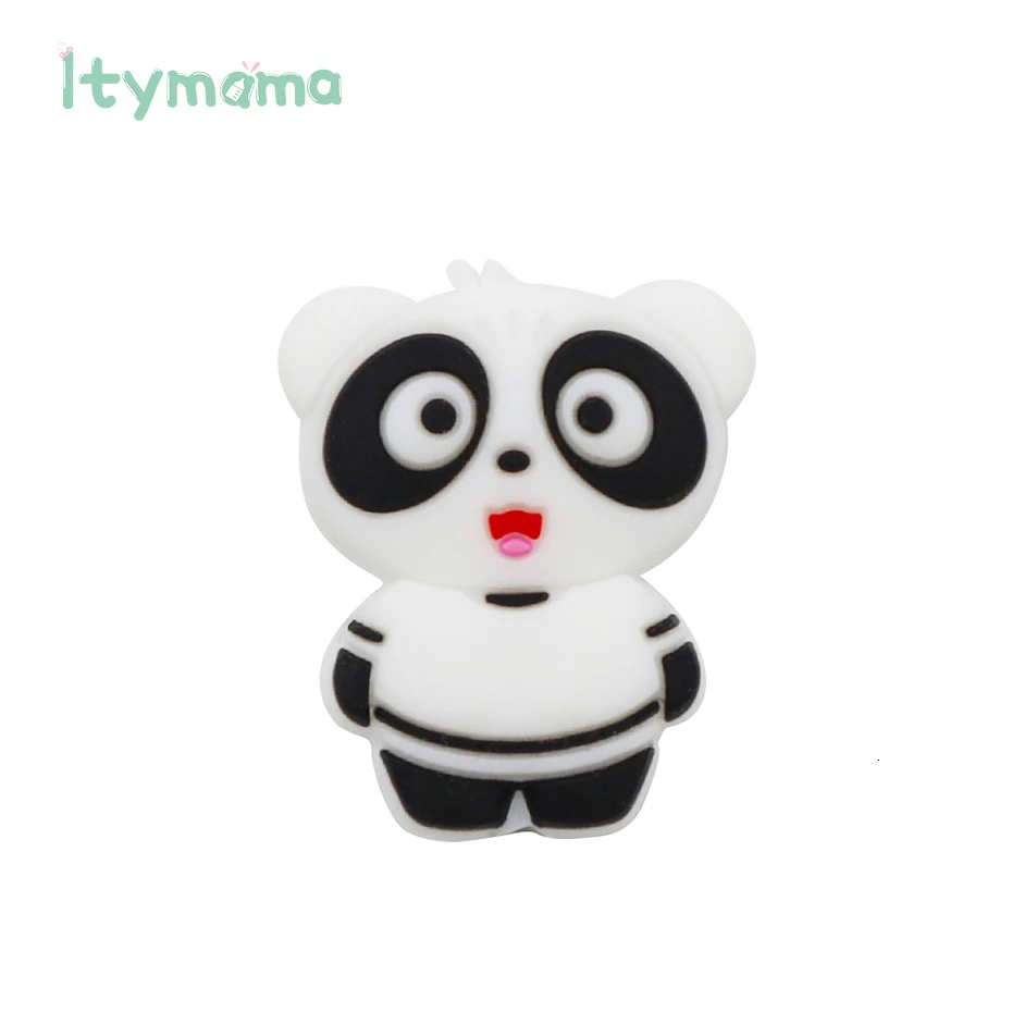 5pc BD032-1 Itymama, 5 шт., пищевые силиконовые бусины с рисунками из мультфильмов, детский Прорезыватель с жемчугом, Прорезыватель для зубов, сделай сам, соски, клипсы, цепочки, бусины, мини Силиконовый Прорезыватель - Цвет: 5pc BD032-1