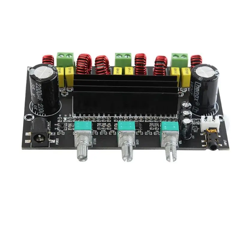 TPA3116D2 сабвуфер 80Wx2+ 100 Вт DC24V 14-100 кГц 2,1 канальный цифровой аудио усилитель плата канала усиленная версия