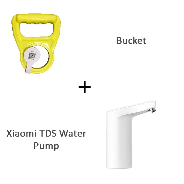 Bucket N Pump Xiaomi XiaoLang TDS автоматический мини сенсорный выключатель водяной насос Электрический диспенсер беспроводной Перезаряжаемый водяной насос для кухни - Цвет: Bucket N Pump