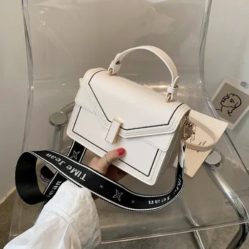 

Women's bag 2020 Vintage PU Leather Small Flap Handbag Women Messenger Shoulder Bag Mini Zipper Retro Black Brown bag