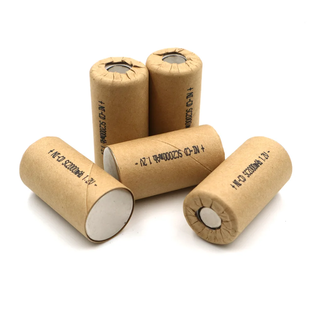 Ni-CD 1,2 в SC2000mAh Ni CD 10 шт. высокомощный инструмент аккумулятор скорость разряда 10C аккумуляторные батареи 2.0Ah