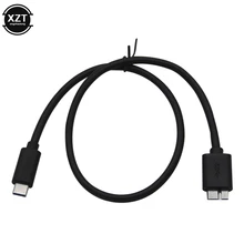 USB 3,1 тип-c к USB 3,0 Micro B кабельный разъем для HDD внешний жесткий диск смартфон сотовый телефон MacBook(Pro) PC